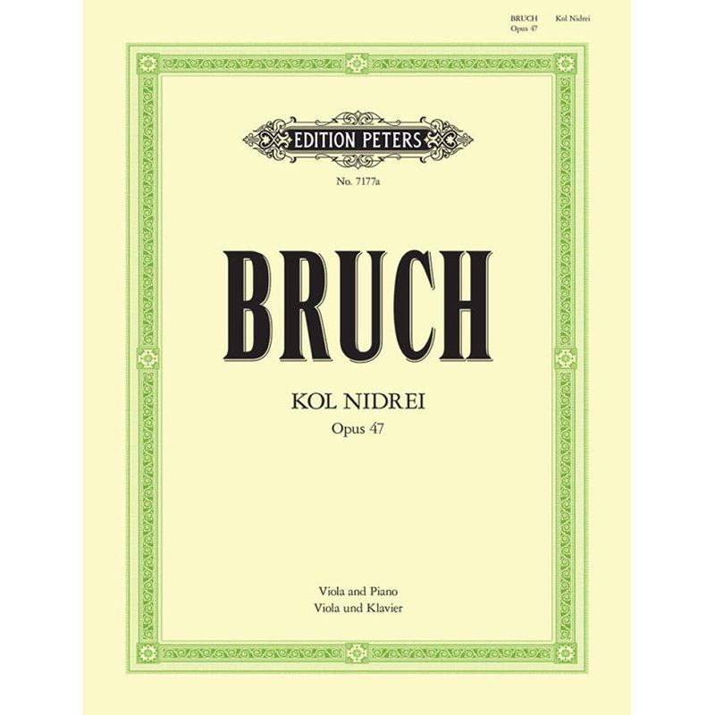 Bruch - Kol Nidrei - Op.47 - Viola + Piano