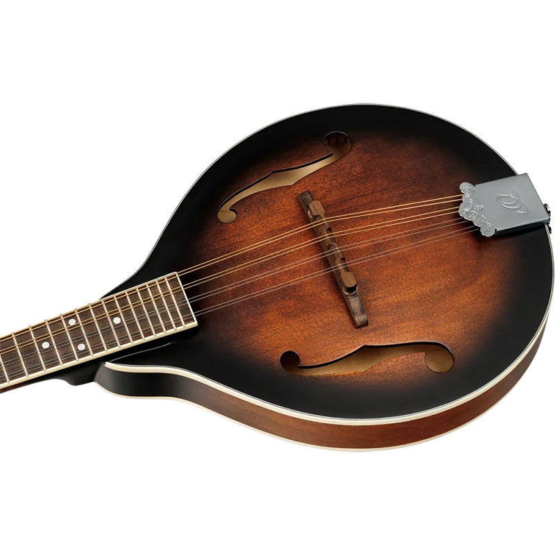 Ortega RMA-30L Mandolin - Whiskey Burst - Left Handed Mandolin - Image 9