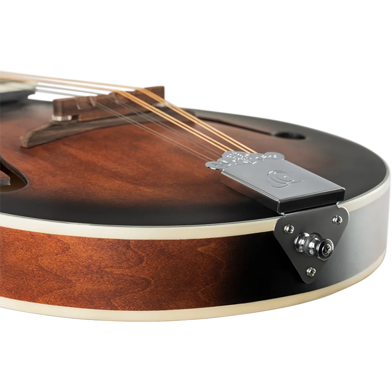 Ortega RMA-30L Mandolin - Whiskey Burst - Left Handed Mandolin - Image 3