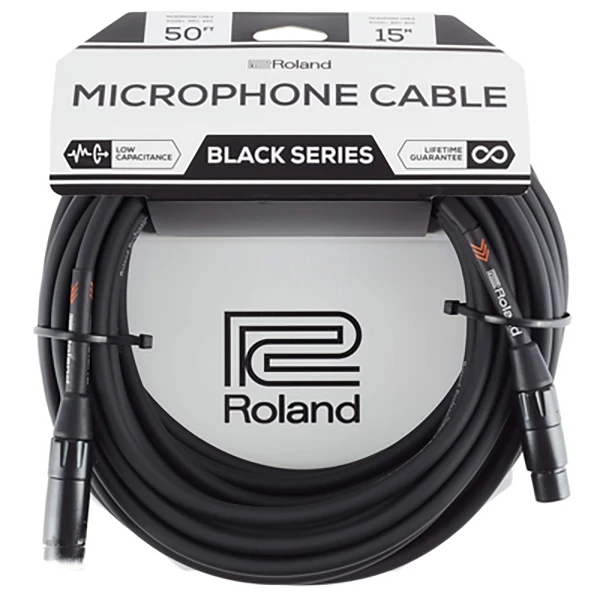 Roland RMC-B50 XLR-XLR Microphone Cable - 50ft/15m