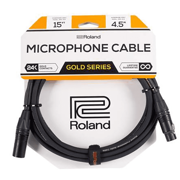 Roland RMC-G15 XLR-XLR Microphone Cable - 15ft/4.5m