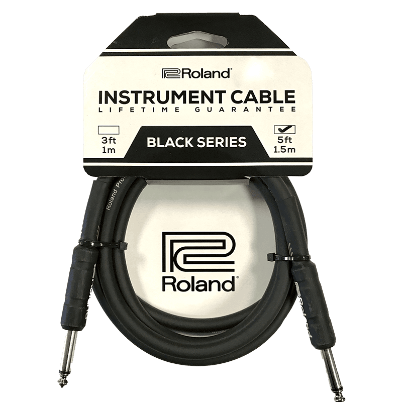 Roland Black Series - RIC-B3 - 3ft/1m Instrument Cable