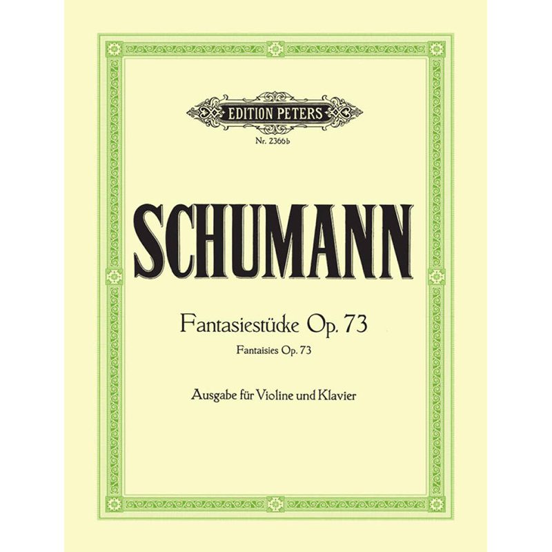 Schumann - Fantasiestucke Op.73 - Violin And Piano