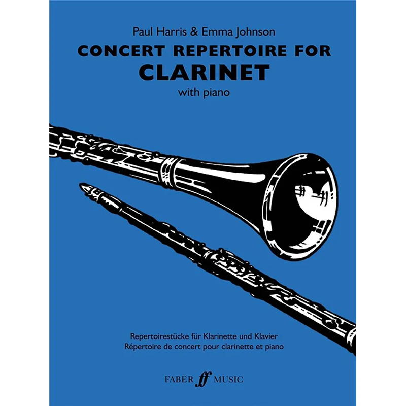 Concert Repertoire For Clarinet - Paul Harris