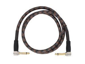 Roland Gold Series - RIC-G3AA - 1m/3ft Instrument Patch Cable - Angled