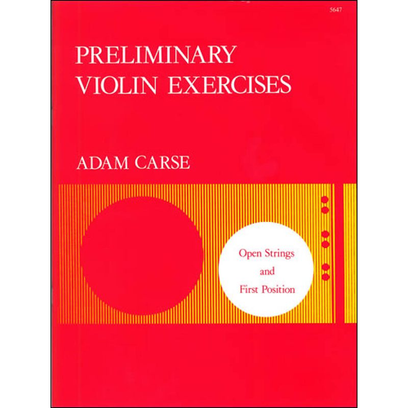 Preliminary Violin Studies - Adam Carse