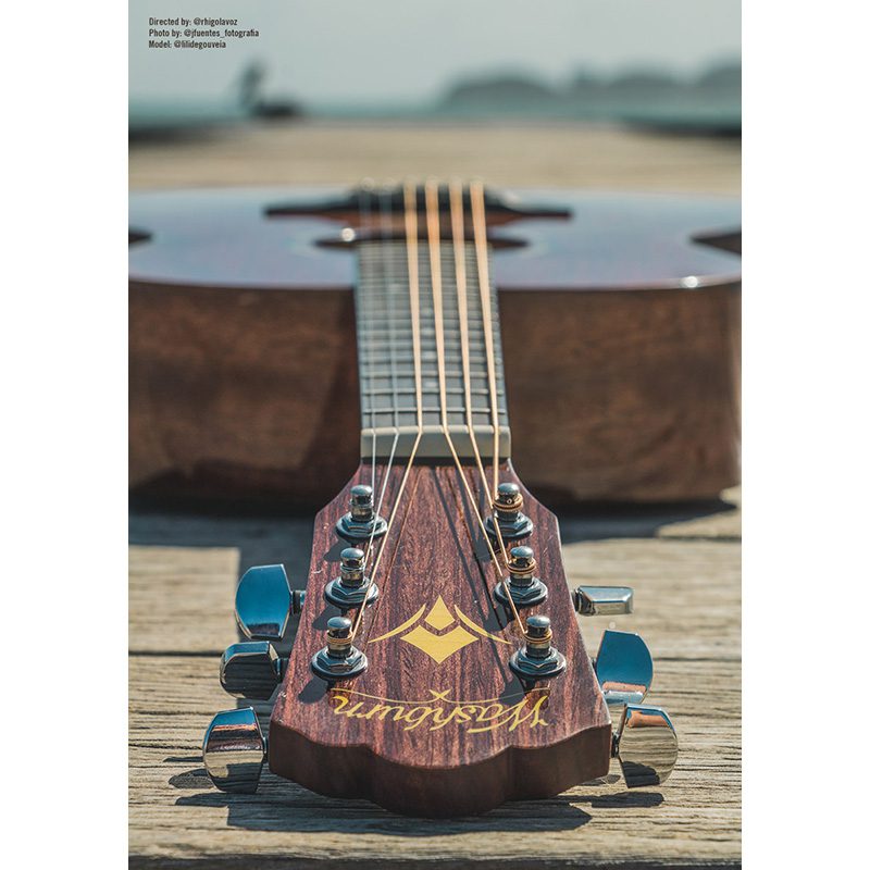 Washburn Woodline Series - O12SE - Natural - Image 9