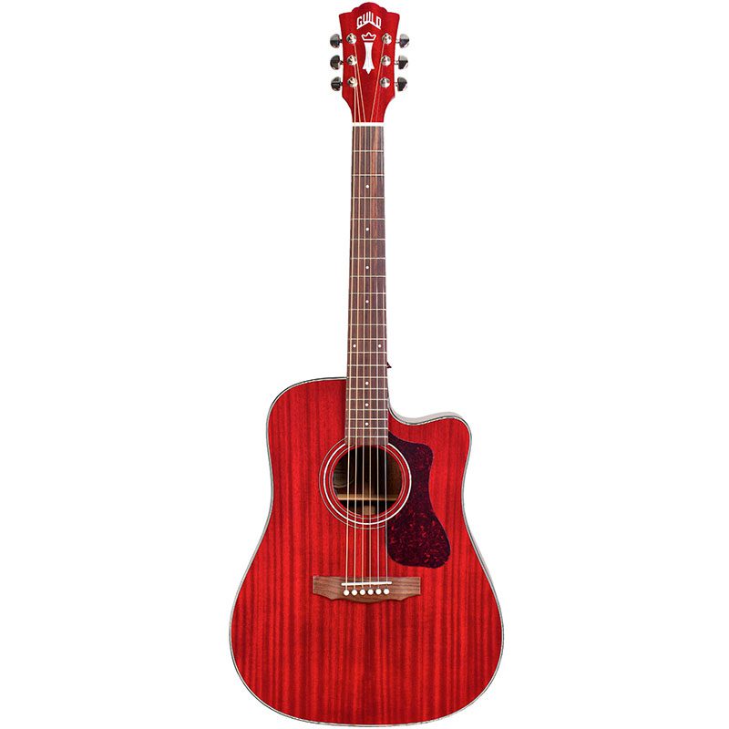 Guild D-120CE - Cherry Red