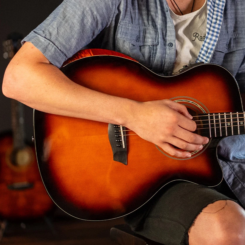 Washburn Comfort Series - WCG10CE - Desert Sunset - Image 4