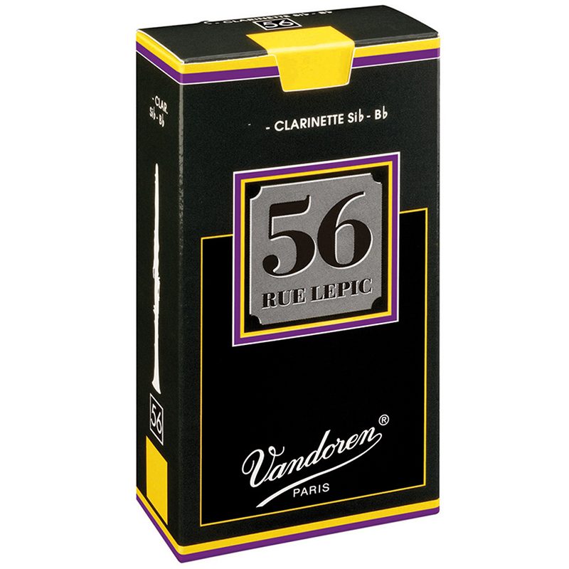Vandoren Bb Size 2.5 Rue Le Pic Clarinet Reeds - 10 Pack