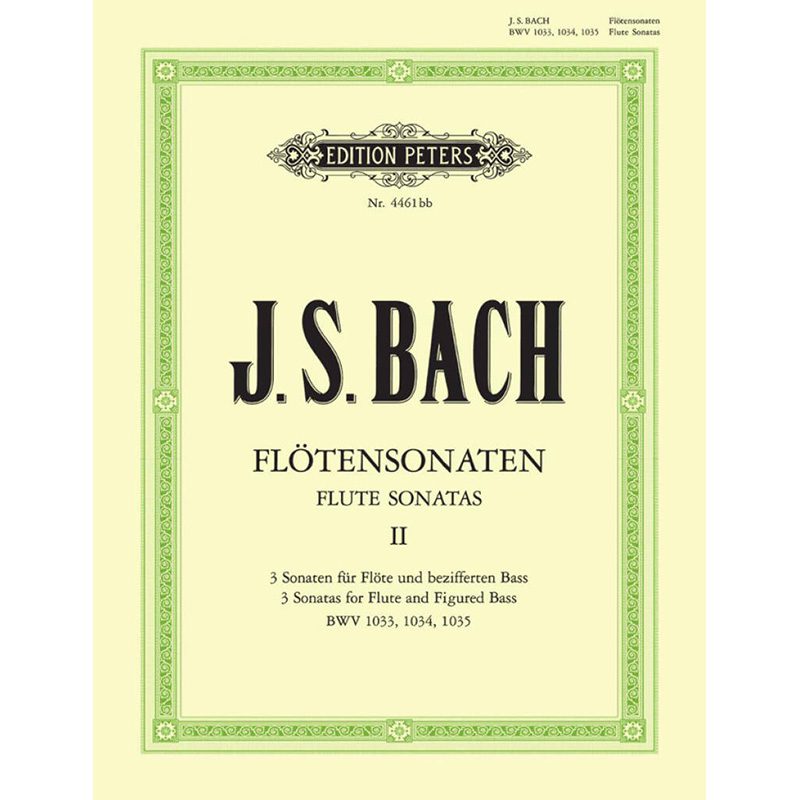 J.S. Bach - Flute Sonatas - Vol 2 - BWV 1035