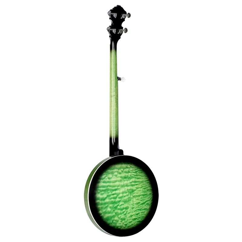 Ortega Falcon Series 5-String Banjo - Maple Green - Image 7