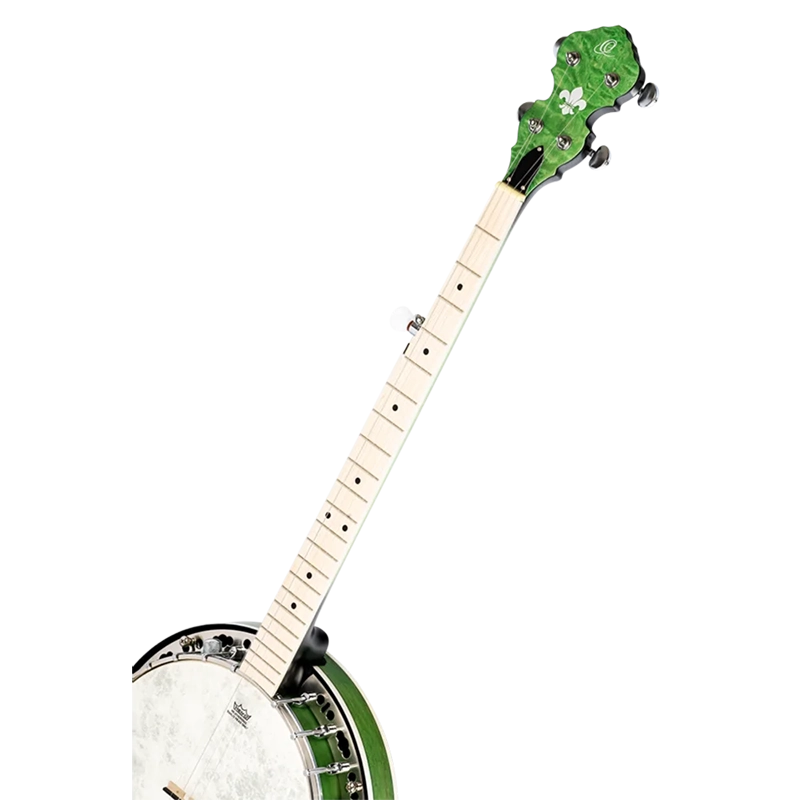 Ortega Falcon Series 5-String Banjo - Maple Green - Image 8