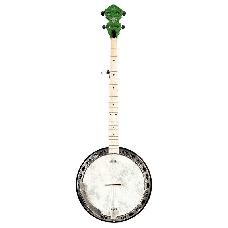 Ortega Falcon Series 5-String Banjo - Maple Green - Image 6