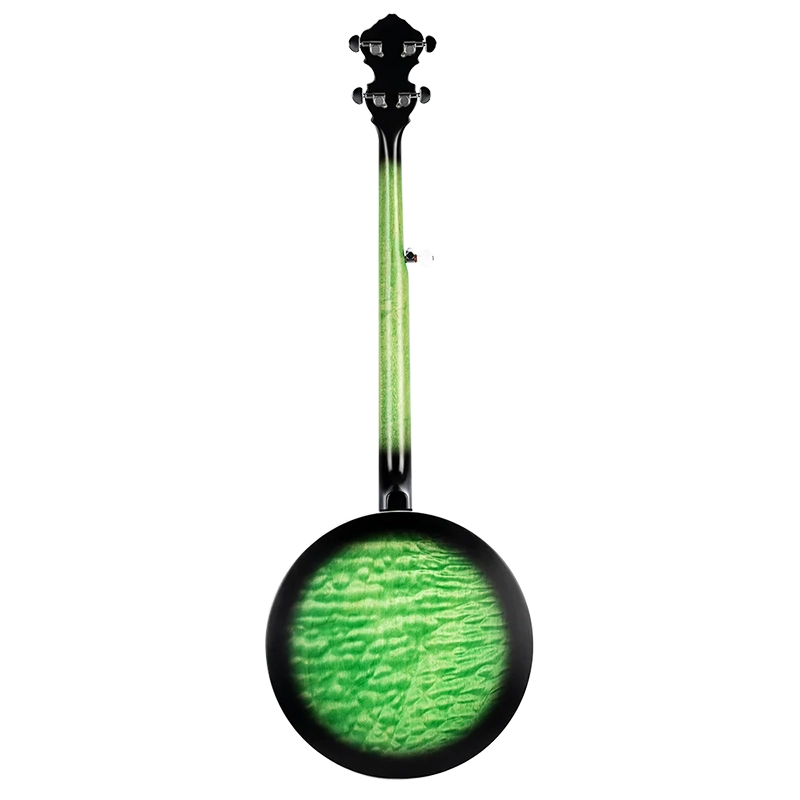 Ortega Falcon Series 5-String Banjo - Maple Green - Image 3