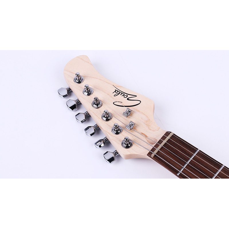 Gould Sante Fe Electric Guitar - Inca Silver - Image 3