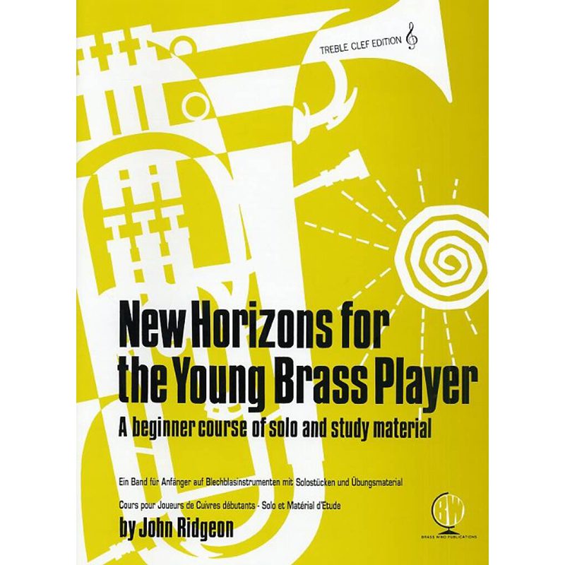 New Horizons For The Young Brass Player - Treble Clef - John Ridgeon