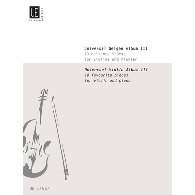 Universal Geigen Album - Band III