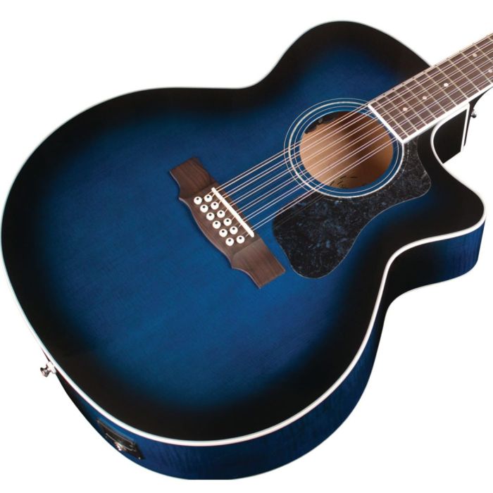 Guild Westerly F-2512CE - Dark Blue Burst - Image 2