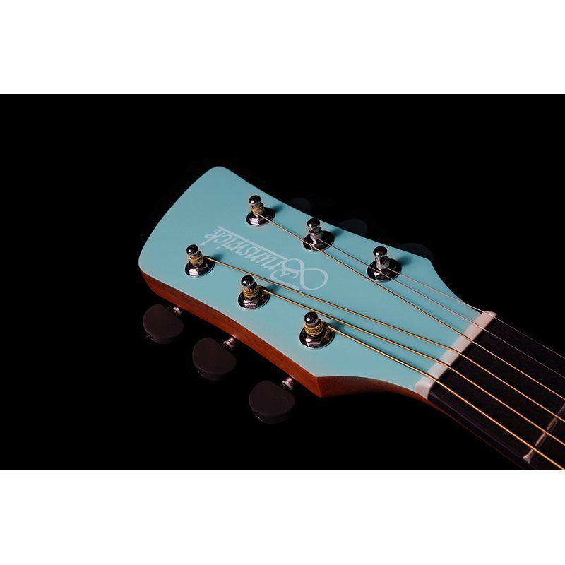 Brunswick BF100SBL - Grand Auditorium Cutaway Acoustic Guitar - Mint Green - Image 4