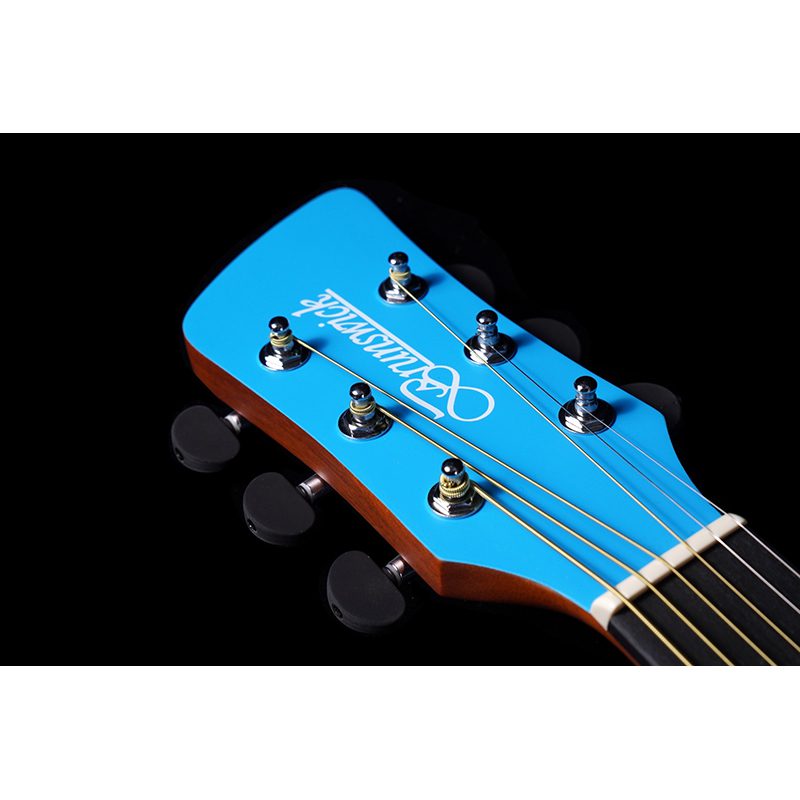 Brunswick BF100SBL - Grand Auditorium Cutaway Acoustic Guitar - Sky Blue - Image 4