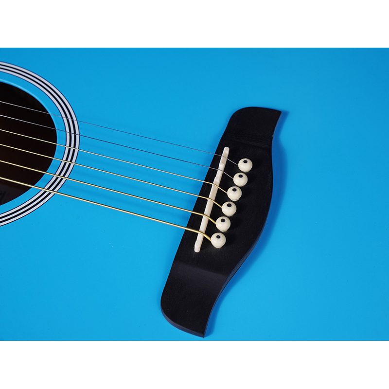 Brunswick BF100SBL - Grand Auditorium Cutaway Acoustic Guitar - Sky Blue - Image 5