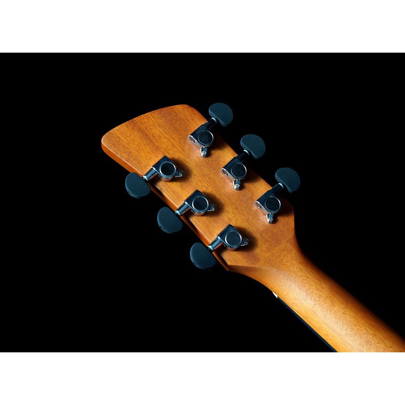 Brunswick BF100SBL - Grand Auditorium Cutaway Acoustic Guitar - Baby Pink - Image 4