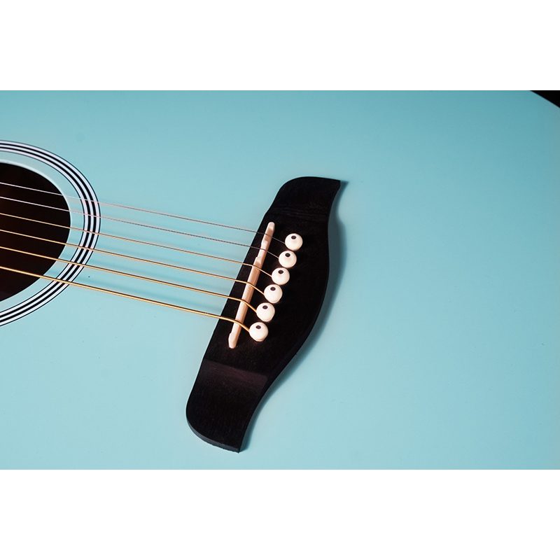 Brunswick BF100SBL - Grand Auditorium Cutaway Acoustic Guitar - Mint Green - Image 3