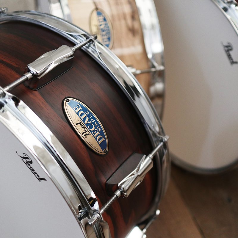 Pearl Decade Maple DMP925S/C828 w/ Hardware - Matte Dark Walnut - Image 10
