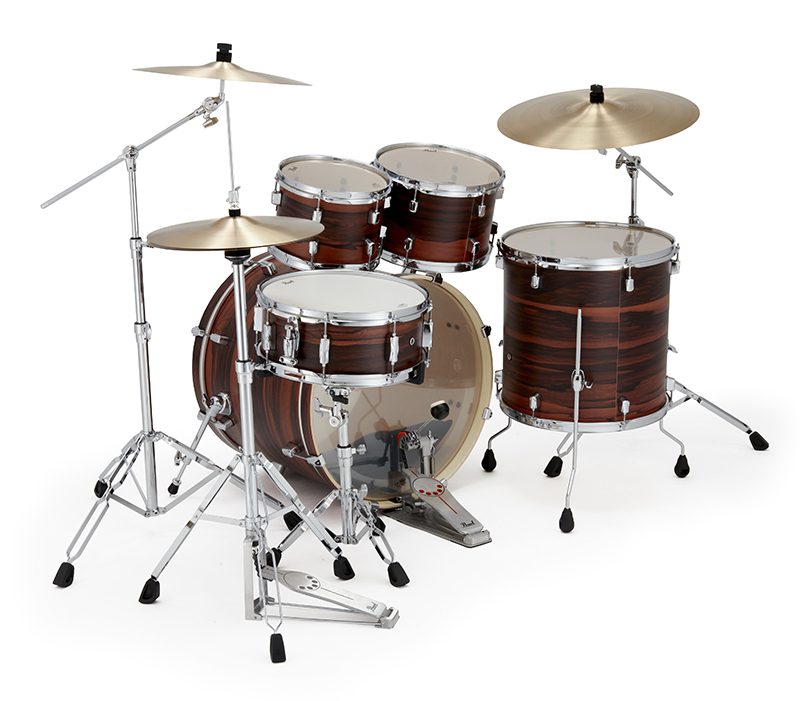 Pearl Decade Maple DMP925S/C828 w/ Hardware - Matte Dark Walnut - Image 9