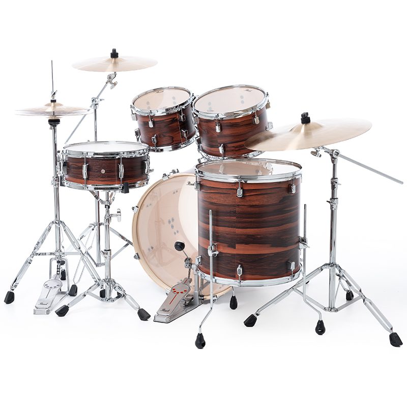 Pearl Decade Maple DMP925S/C828 w/ Hardware - Matte Dark Walnut - Image 7