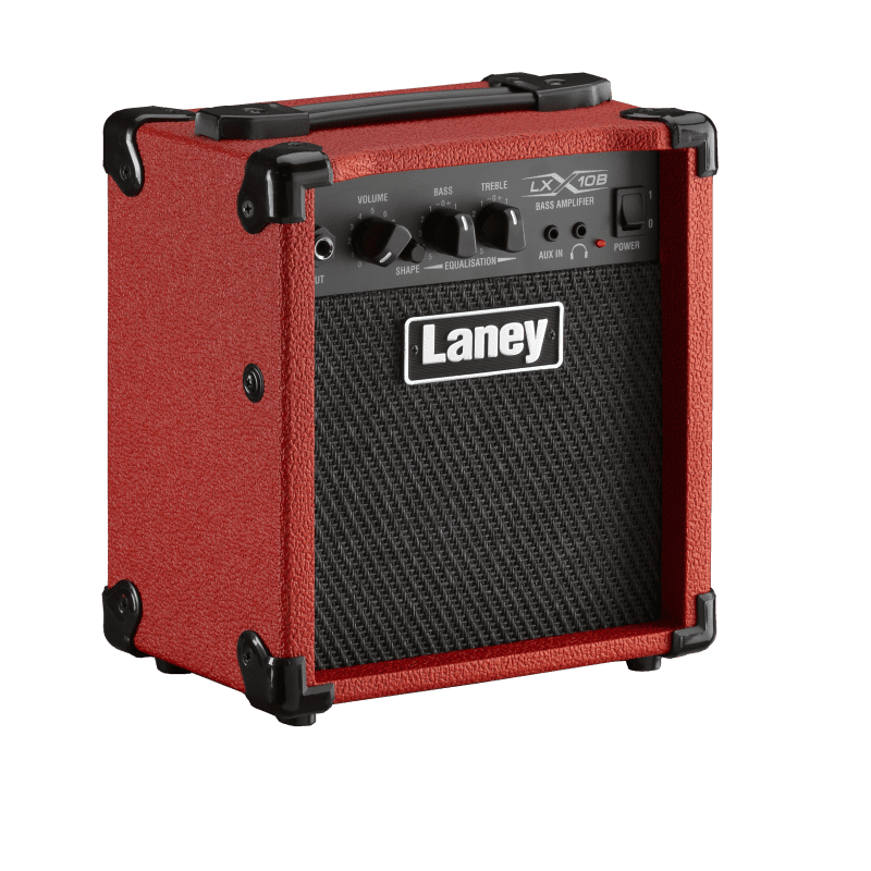 Laney LX10B Bass Guitar Amplifier - Red - Image 2