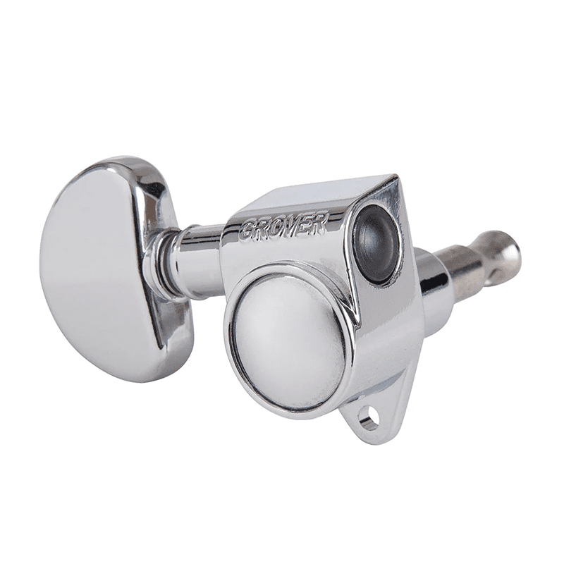 Grover Original Rotomatics Machineheads Set 3+3 - Chrome - Image 2