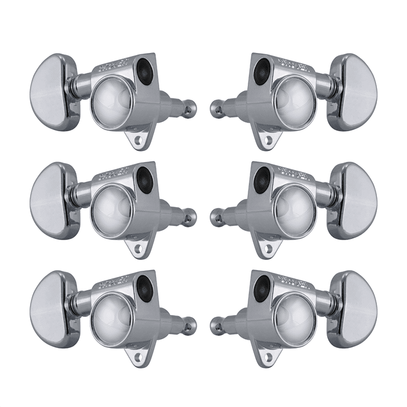 Grover Original Rotomatics Machineheads Set 3+3 - Chrome