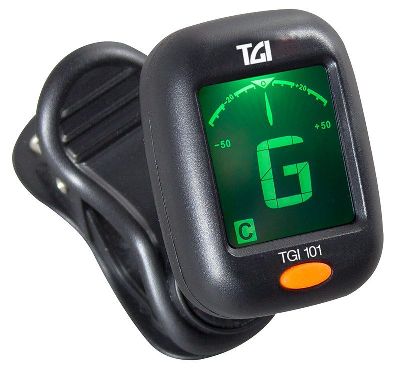 TGI Digital Clip-On Chromatic Tuner