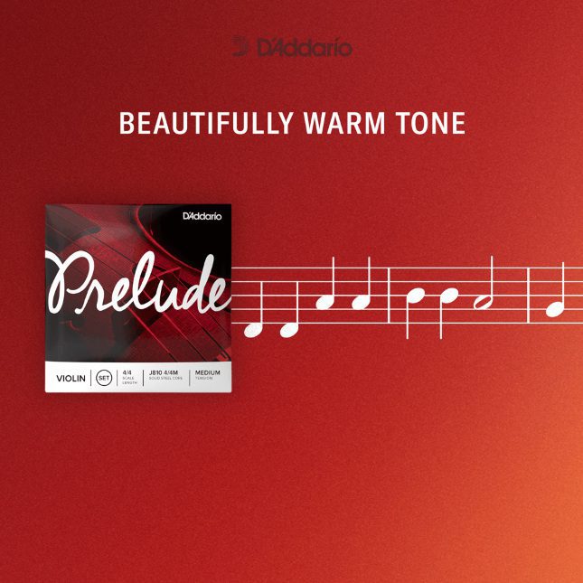 D'addario Prelude Viola A String - Long Scale - Medium - Image 2