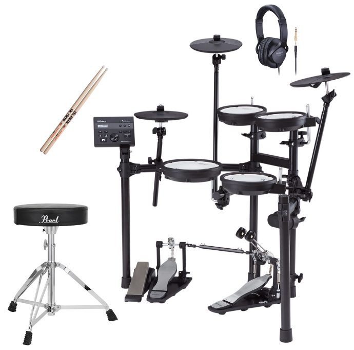 Roland TD-07DMK - Electronic Drum Kit - Player Pack