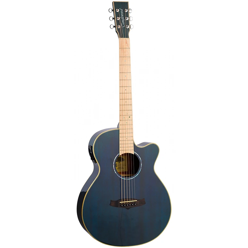 Tanglewood Winterleaf Blonde TW4 CE BLA - Blue Gloss