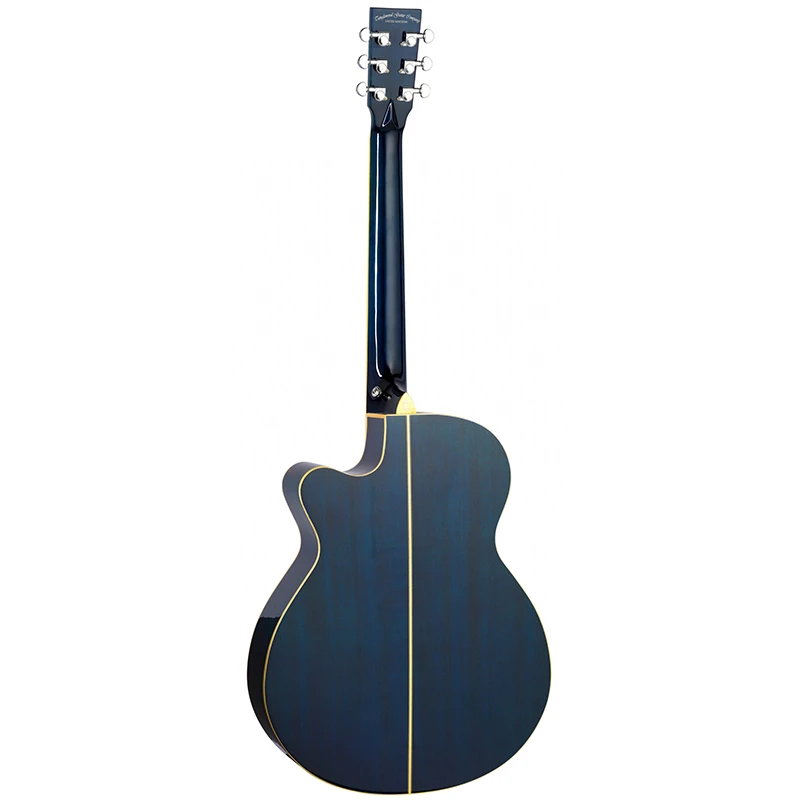 Tanglewood Winterleaf Blonde TW4 CE BLA - Blue Gloss - Image 2