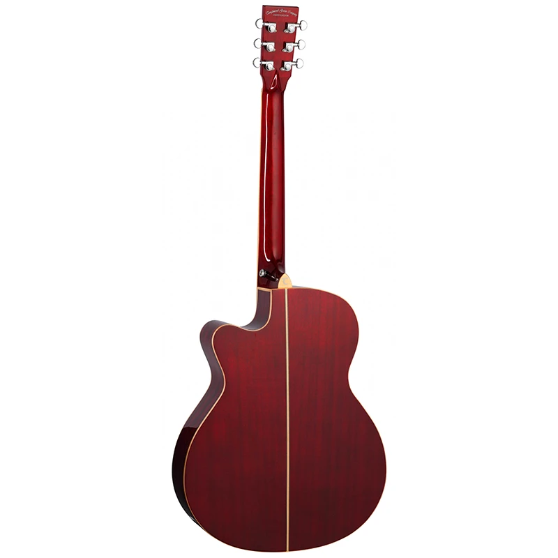 Tanglewood Winterleaf Blonde TW4 CE BLA - Barossa Red Gloss - Image 2