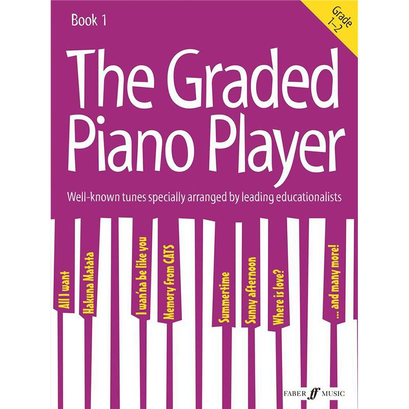 The Graded Piano Player - Grades 1 + 2