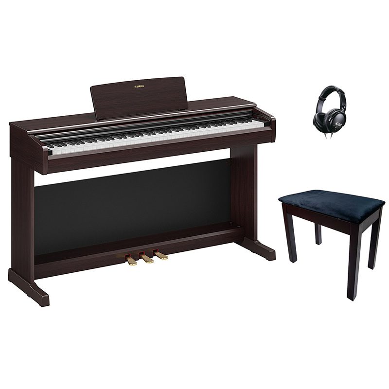 Yamaha Arius YDP-146R Digital Piano Home Set w/Bench + Headphones - Dark Rosewood