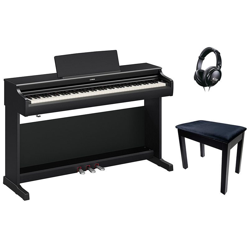 Yamaha Arius YDP-166R Digital Piano Home Set - Black