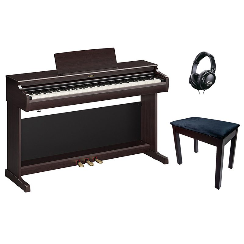 Yamaha Arius YDP-166R Digital Piano Home Set - Dark Rosewood